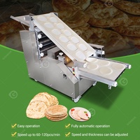 Machine à boulettes de pain tortilla libanaise Kinafa Arabe arabe commerciale de forme pita pour restaurant