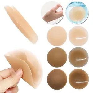 Hot Sexi Boobs Nipple Cover - Sticky Adhesive Silicone Nipple Pasties - Reusable Pasty Nipple Covers for Women with Travel Box