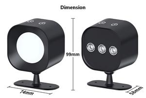 Lámpara de Pared LED Inalámbrica Recargable Moderna RGB 3CCT con Atenuación, <span class=keywords><strong>Luz</strong></span> Nocturna de Lectura con Batería para Dormitorio - Product Image 6