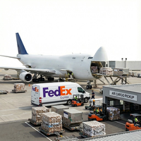 Expédition express aérienne porte-à-porte fiable via FedEx, assurance, assistance 24h/24 et 7j/7, logistique rapide et efficace, transit en 7 à 12 jours, Chine
