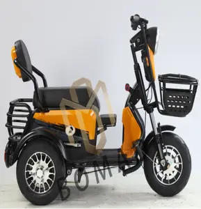 Moteur 500W, mini scooter électrique pour adultes, vélo électrique à trois roues, BM942-3005