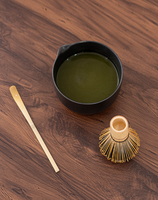 Autocollants personnalisés avec logo pour emballage, kits de thé matcha de remplacement, bol à matcha Chawan, kit japonais pour faire du matcha personnalisé