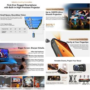 <strong>Blackview</strong> XPLORE <strong>2</strong> Rugged Phone with Projector and 1TB Storage - Product Image 6