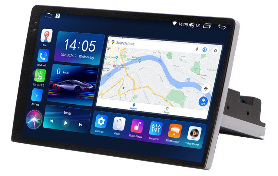 Clarion 7'' Android Car Multimedia Player with Full Touch, Mirror