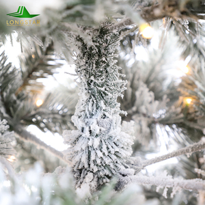 Árbol de Navidad Artificial Ecológico de Espectro Completo con Agujas de PVC de Alta Densidad y Luces LED Incandescentes - Product Image 6