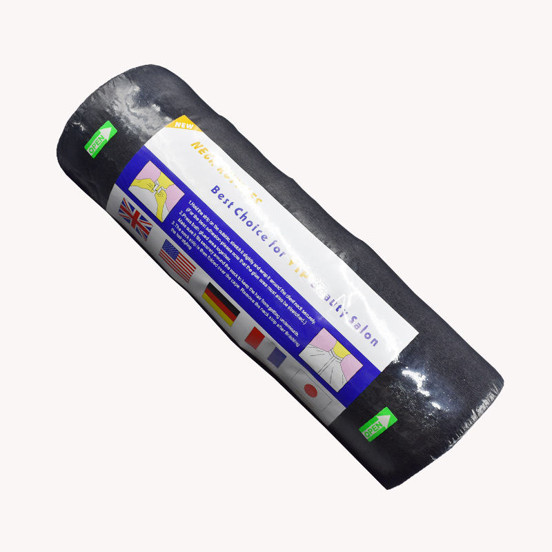 Sciarpa di carta nera 1 pezzo