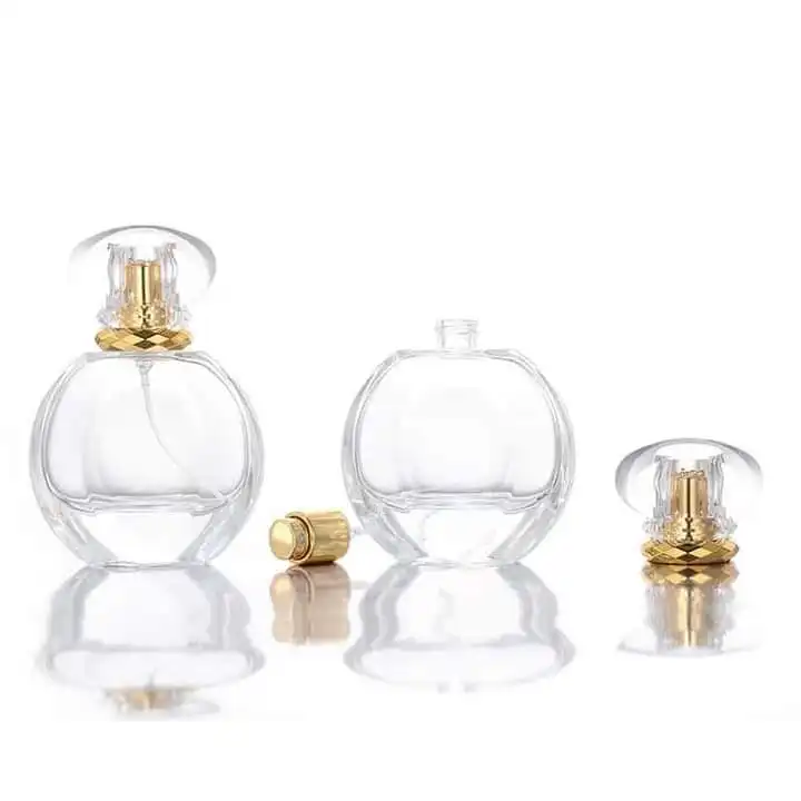 MUB Acrylic Lid 50ml Screw Special Perfume Bottle Cheap