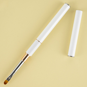 Pinceau double embout en nylon pour nail art, stylo applicateur pour gel UV acrylique, extension, spatule de modelage, outil de manucure - Product Image 5