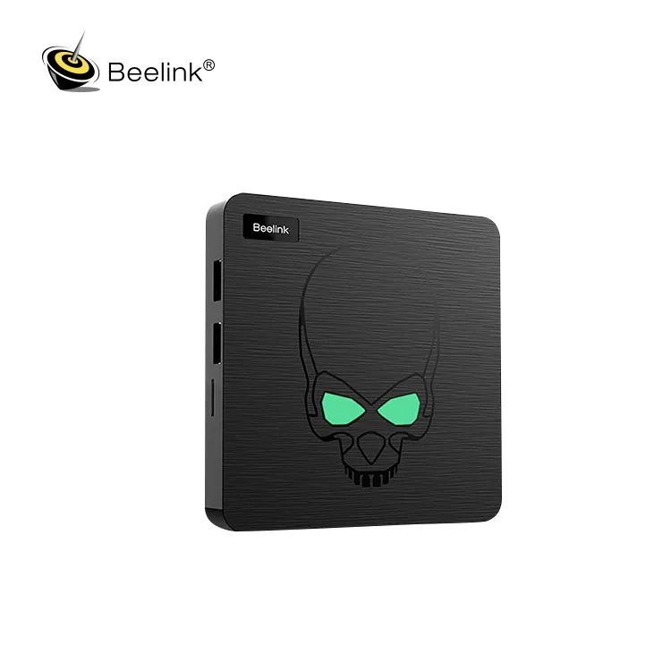 Beelink กล่องทีวีอัจฉริยะ GT-King,กล่องรับสัญญาณแอนดรอยด์9.0 Amlogic S922X 4GB 64GB 2.4G ควบคุมด้วยเสียง5.8G WiFi 1000Mbps LAN