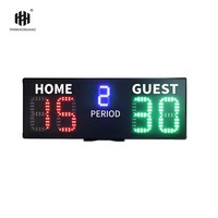 Nouveau compteur électronique extérieur à LED à 5 chiffres pour le comptage des scores de badminton de football de billard de basket-ball