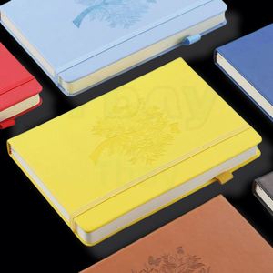 Carnet de notes/agenda en cuir PU vegan personnalisé avec logo, cadeau promotionnel, couverture rigide en cuir PU - Product Image 4