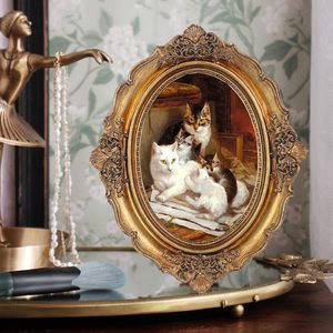 Premium Gold Photo <b>Frame</b> <b>4x6</b> Customized Size Fine Workmanship Resin <b>Frame</b> for Home Decorations - Product Image 2