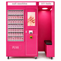 Machine automatique commerciale pour la pose d'ongles DIY, distributeur de faux ongles pour salons de beauté, centres commerciaux et magasins de détail