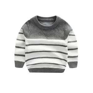 Migliore qualità autunno primavera bambino neonato bambino Pullover vestiti lavorati a maglia bambini maglione di colore solido prezzo all'ingrosso esportazione da BD