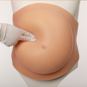 Barriga de Embarazo de Silicona con Velcro, Realista, Falsa, de Silicona Suave con <span class=keywords><strong>Cinta</strong></span> Mágica Ajustable <span class=keywords><strong>para</strong></span> Cosplay de Maternidad - Product Image 5