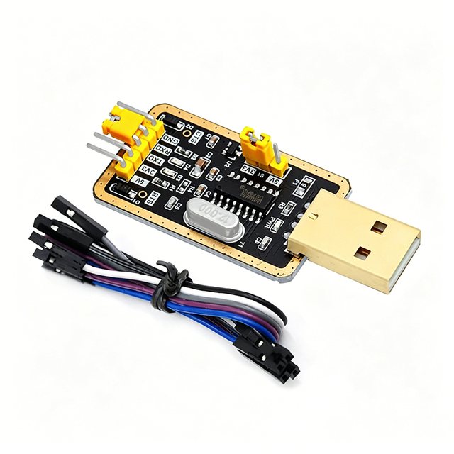 USB TTL Converter UART Module CH340G CH340 3.3V 5V Switch Type-c