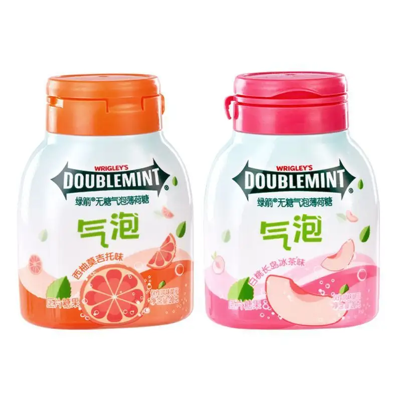 Wholesale new launch Grapefruit flavor/White Peach flavor Sugar-free Bubble Mints 20g pressed tablet candy