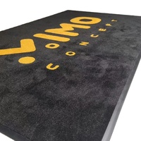 Tapis d'extérieur antidérapant personnalisé en nylon avec logo imprimé, paillasson en caoutchouc pour entrée d'hôtel, tapis de sol avec logo
