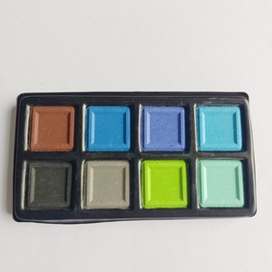 Palette de peinture à l'aquarelle solide 14 <span class=keywords><strong>couleurs</strong></span>, ensemble de pigments pour peinture à la main, illustration, fournitures d'art, vente <span class=keywords><strong>en</strong></span> gros - Product Image 2