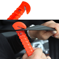 Mini araba emniyet çekiç hayat kurtarıcı kaçış acil çekiç emniyet kemeri kesici pencere camı kesici araba kurtarma kırmızı çekiç