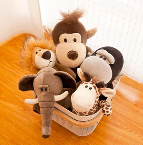 Nuevo Diseño de Juguetes de Peluche de Animales Kawaii: Tigre, Conejo, Vaca de las Tierras Altas, Animales Salvajes para Bebés - Product Image 2