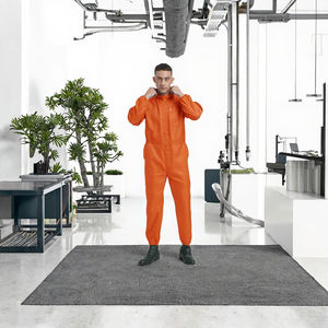 Combinaisons de travail unisexes en coton personnalisées en gros, combinaisons de protection certifiées CE, antistatiques, impression numérique sans couture - Product Image 3