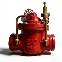 Vanne de régulation hydraulique en fonte réglable DN65 à DN250 G200X 10Q, à commande manuelle, de décharge et de régulation de température constante pour l'eau