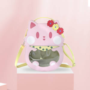 Mochila Escolar Impermeable de Cuero PU Transparente para Mujeres y Niñas, Linda Mochila de Cosplay Personalizada Estilo <span class=keywords><strong>ITA</strong></span> para Niños - Product Image 3