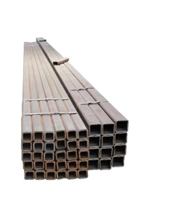 Tube carré en acier au carbone de haute qualité ASTM A36 Q195 Q235 Q345 SS400 tuyau d'huile noir Durable sans couture pas cher - Product Image 5
