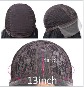 Perruque synthétique Lace Front 13*4*1 Vietnamita, résistante à la chaleur, ondulations profondes et souples, densité 130%, pour usage quotidien, pour femmes - Product Image 5