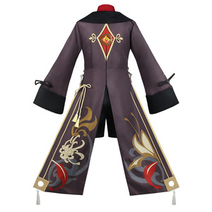 2024 juego <span class=keywords><strong>Genshin</strong></span> <span class=keywords><strong>Impact</strong></span> Cosplay Hutao disfraz carnaval Halloween disfraces mujeres fiesta vestido uniforme traje nogal disfraz - Product Image 5