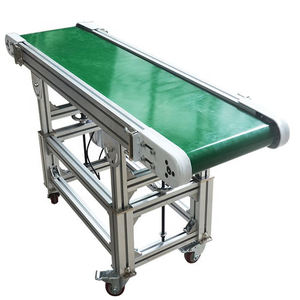 Endüstriyel taşınabilir elektrikli Motor küçük Pvc kauçuk bant konveyör sistemi - Product Image 4