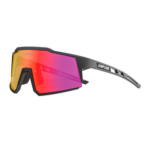 Lunettes de soleil polarisées Kapvoe pour le cyclisme, monture intégrale, coupe-vent, pour le VTT et le vélo de route - Product Image 5