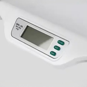 Báscula para Bebés EBSL de 20L, 20kg Máx., Medición Digital del Peso con Bandeja, Forma Rectangular Blanca - Product Image 2
