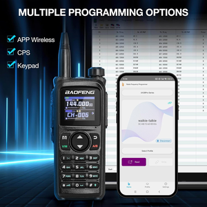 Radio Bidireccional Baofeng UV-28 Analógica de Doble Banda VHF UHF de Largo Alcance, Teclado Completo, Alta Potencia de 5 Vatios, Económica, FM - Product Image 1