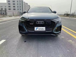 Pour <span class=keywords><strong>Audi</strong></span> <span class=keywords><strong>Q8</strong></span> modifié RSQ8 pare-chocs avant et arrière kit de carrosserie mise à niveau Kit de carrosserie PP matériau grille lèvre postérieur - Product Image 2