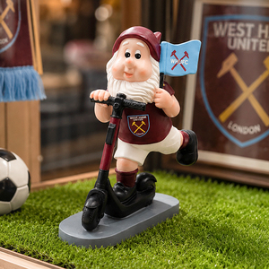 Divertida Figura de Gnomo de Jardín de Fútbol de Poliresina Ecológica de 11.26 Pulgadas, Decoración Deportiva para Exteriores, Colores de Equipo Personalizados Disponibles - Product Image 6