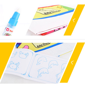 Nuevo juguete educativo de aprendizaje de los niños lavable gran agua aqua doodle <span class=keywords><strong>dibujo</strong></span> mat con sello - Product Image 4