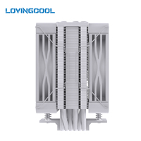 LOVINGCOOL CPU Cooler Fan 12cm ARGB Tower 6 Copper Pipe Mirror Light Radiator Factory Direct Stock OEM Intel AMD Gaming Desktop