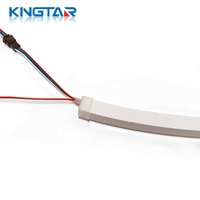 Tira de Silicona Flexible Inteligente RGB DC24V, 60 LED/m, IP67 Impermeable, Certificación CE, Regulable, 2 Años de Garantía, para Hoteles, Fiestas, Exteriores