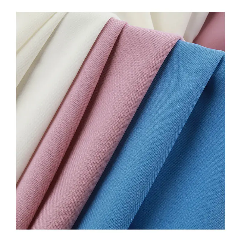 200GSM High Elastic 90% polyester 10% spandex Fabric 4 Four Way Stretch Fabric for dress