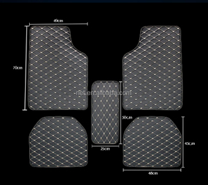 Alfombrillas universales de pVc para coche vw golf 4, alfombra de lujo, rollo de 4 piezas - Product Image 5