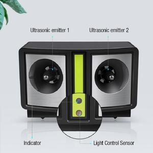 Almacén interior hogar altavoz dual baterías repelente de plagas portátil ultrasónico mosquito, cucaracha, Araña, repelente de ratones - Product Image 4