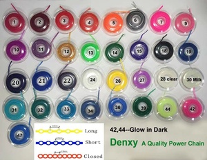 Denxy Denxy Orthodontische Elastische Ultra <span class=keywords><strong>Power</strong></span> <span class=keywords><strong>Chain</strong></span> Rubberen Band Lang/Kort/Continu 15 Voet/Rol Tandheelkundig Orthodontisch Materiaal - Product Image 4