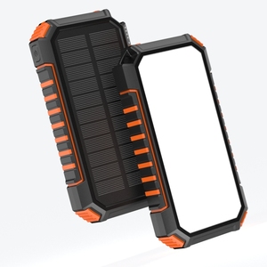 Hộ gia đình di động năng lượng mặt trời bảng điều chỉnh ngân hàng điện 20000mAh cắm trại ánh sáng với phát hiện Powerbank LED cho iPhone 16 nhà điện thoại di động - Product Image 2