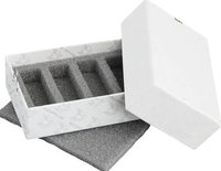 Boîtes d'emballage cadeau écologiques personnalisées pour flacons, éditions de qualité médicale, décorées par estampage à chaud pour les soins de la peau haut de gamme