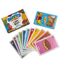 Conception personnalisée OEM Faire des fêtes d'enfants un jeu de cartes amusant pour l'éducation précoce Entraînement cérébral Jeu de cartes flash en papier amusant