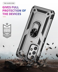 2022 nuovo stile antiurto anello di ferro custodia per cellulare per <span class=keywords><strong>Samsung</strong></span> A53 <span class=keywords><strong>5G</strong></span> A03S A02S A13 <span class=keywords><strong>5G</strong></span> A33