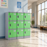 Armoire de rangement moderne en plastique ABS transparent acrylique, présentoir mobile, casier à chaussures avec solution de rangement efficace