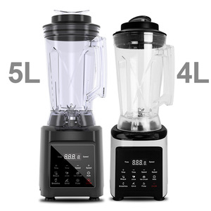 Licuadora Comercial de 4L/5L con Pantalla Táctil, Procesador de Alimentos Inteligente para Restaurantes, Picadora de Carne - Product Image 1